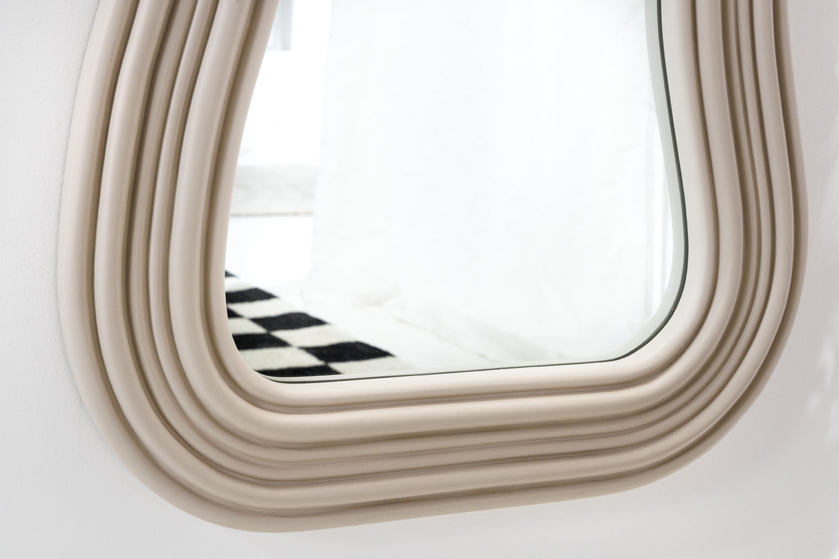 Wall mirror ALICE II 100cm greige