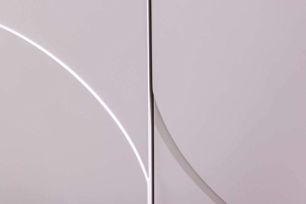 Sideboard SAVOY 180cm 3D w/ white marble ceramic top