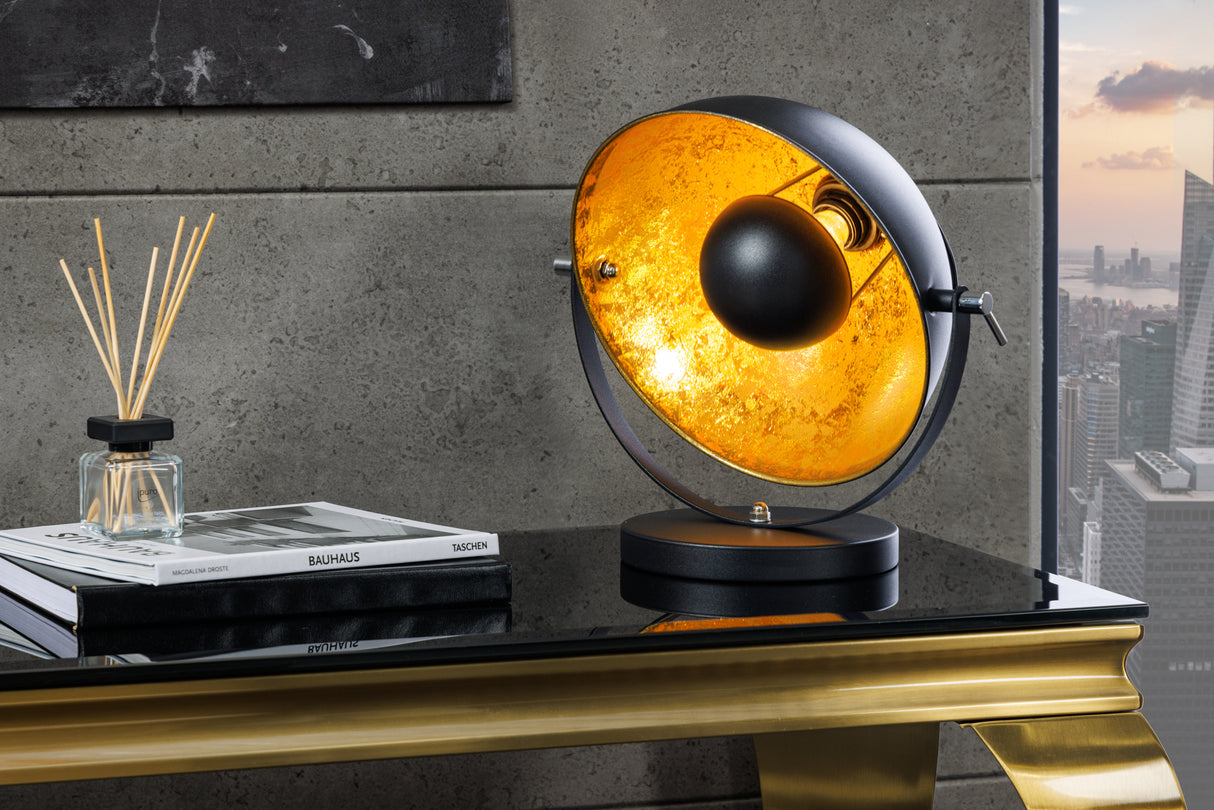 Table lamp STUDIO 40cm black gold