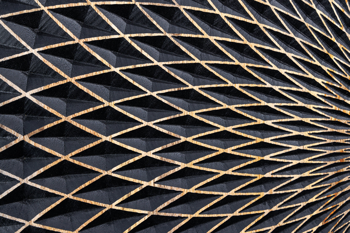 Highboard ILLUSION 120cm mango black