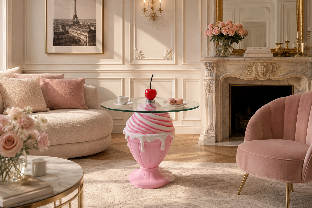 Side table SWEET SOCIETY Soft Pop 65cm pastel pink