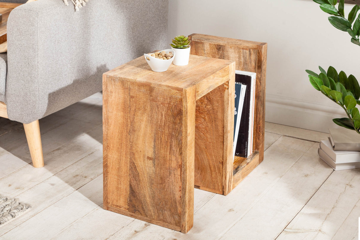 Beistelltisch S 60cm Mangoholz natur