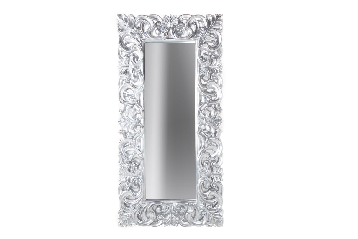 Spiegel VENICE BAROCK 180cm antik silber