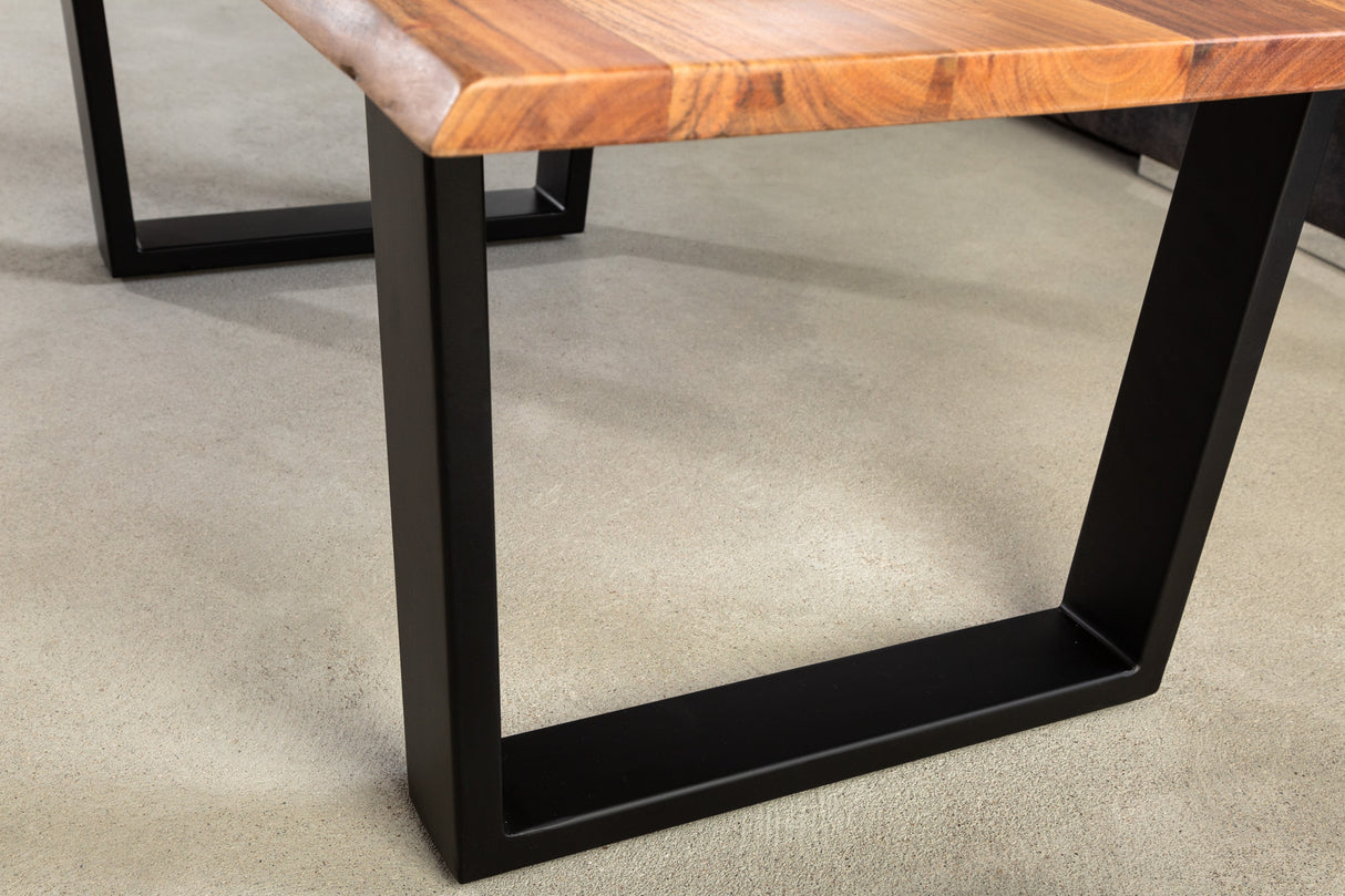 Couchtisch MAMMUT 120cm 25mm Akazienholz natur
