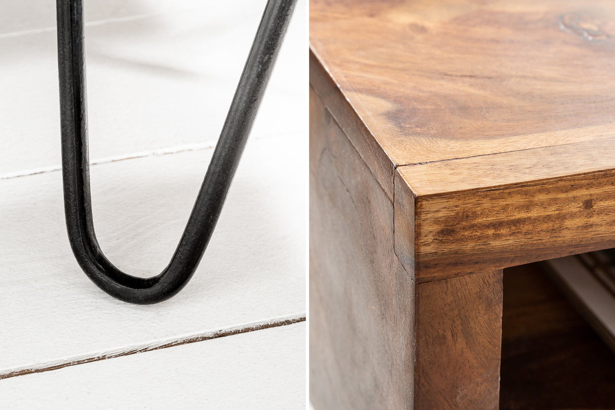 Side table SCORPION 45cm sheesham wood