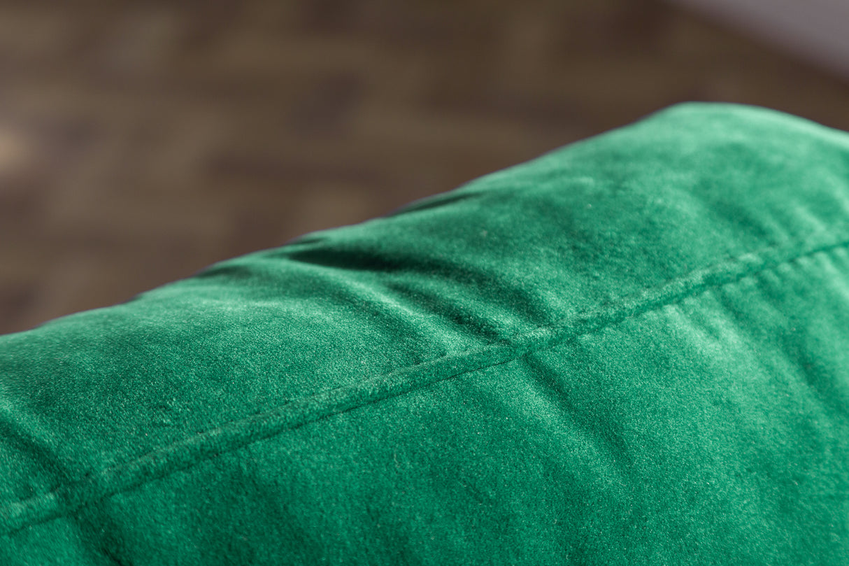 Sofa COZY VELVET 220cm 3-seater velvet emerald green