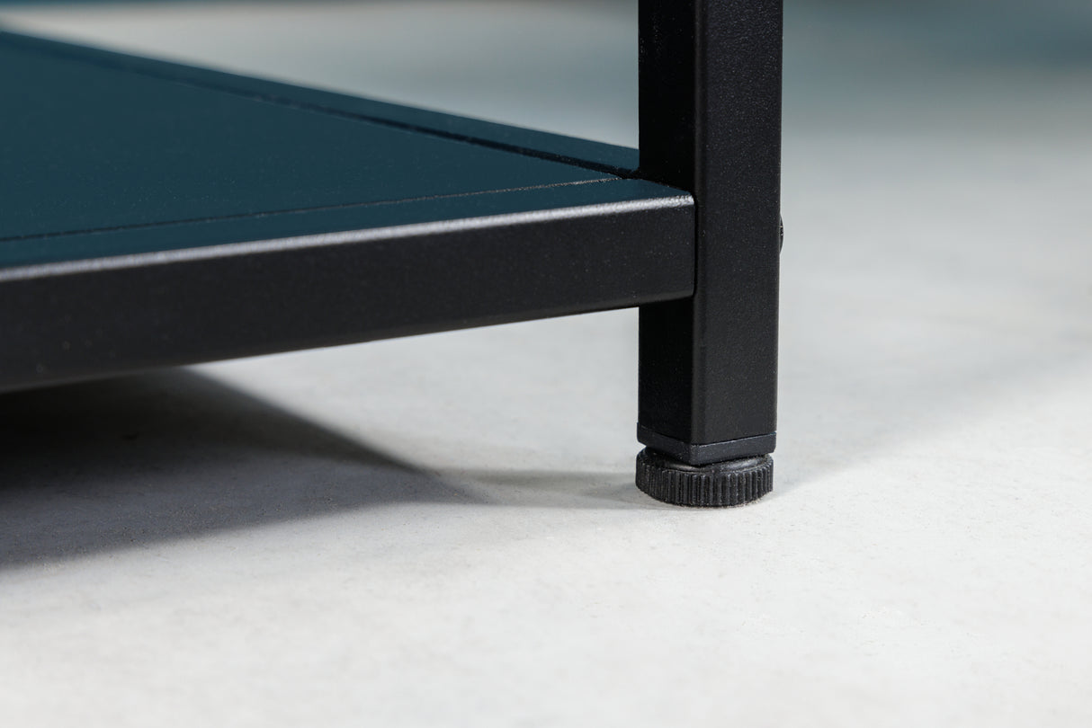 Shelf DURA STEEL 80cm powder-coated metal black