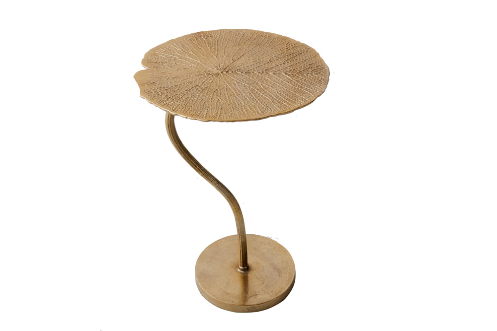 Beistelltisch LEAF 40cm gold