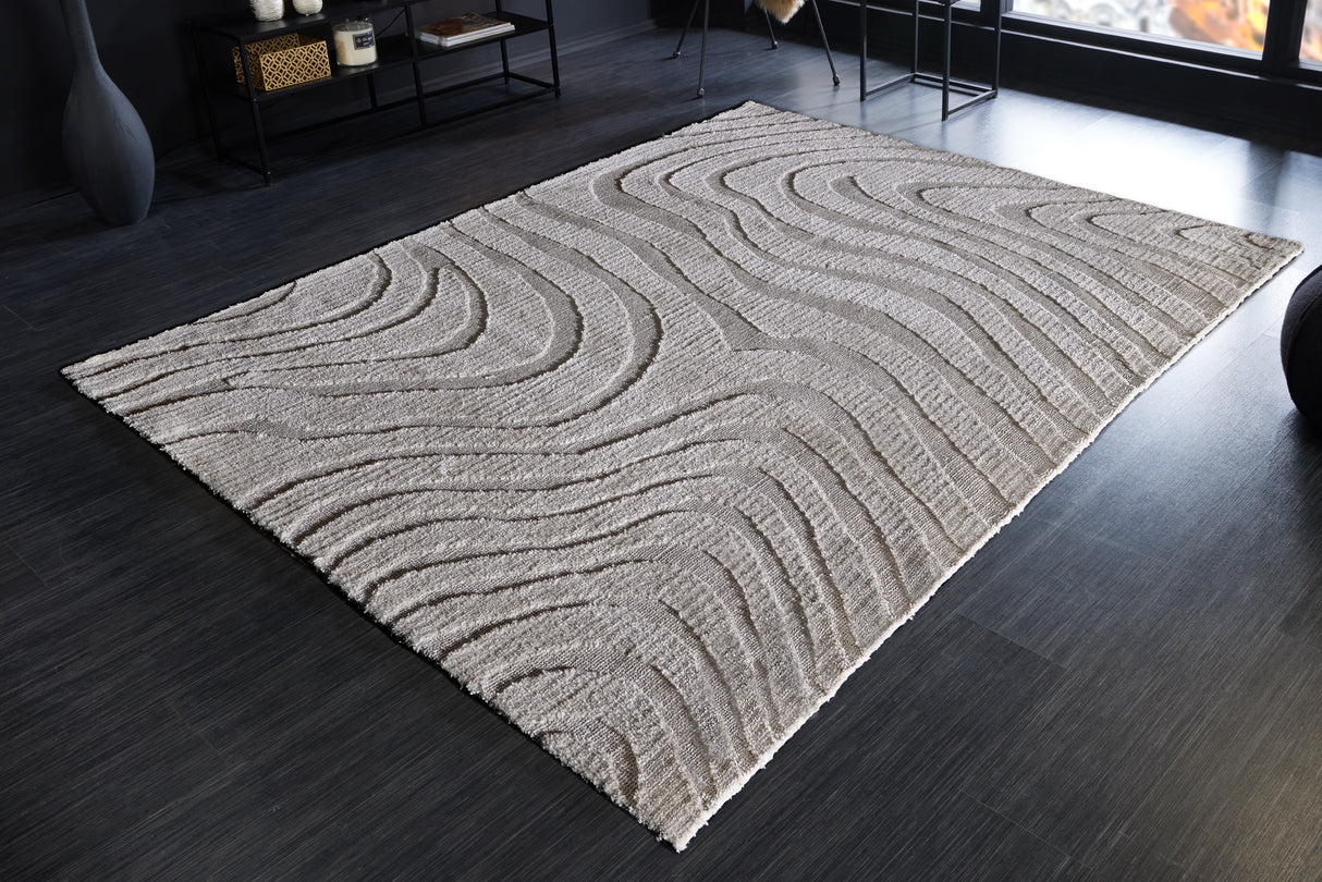 Teppich WAVE 170x240cm grau