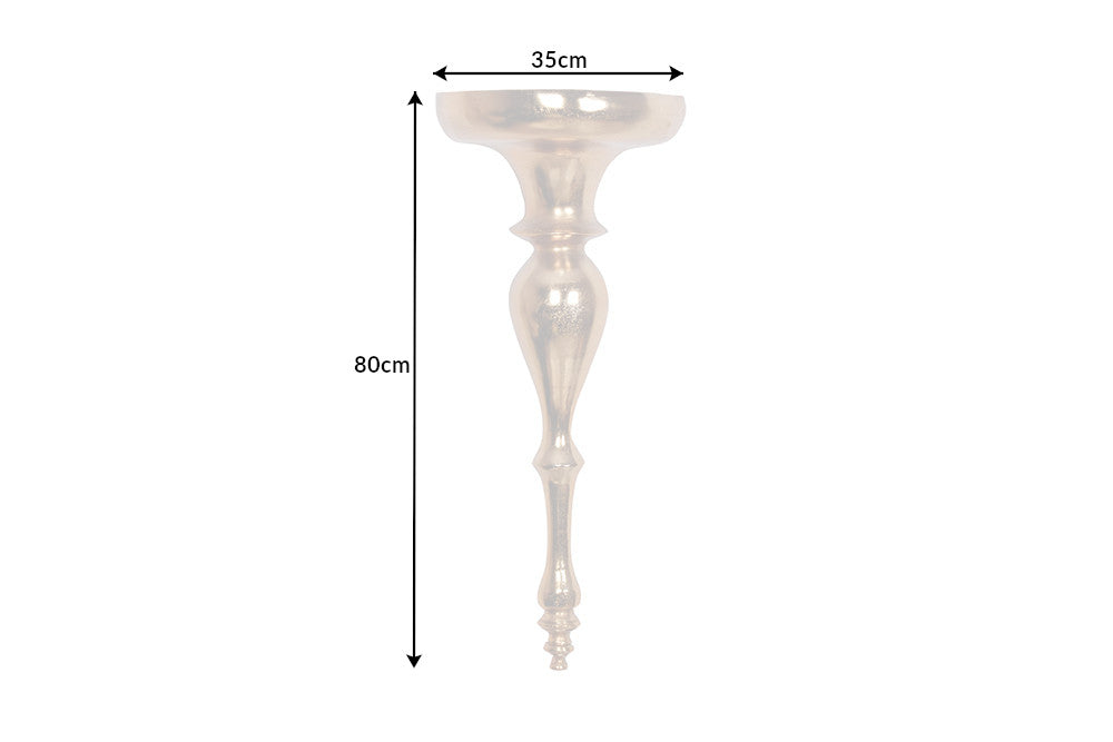 Wandkonsolenregal BAROCK SCALA 80cm gold