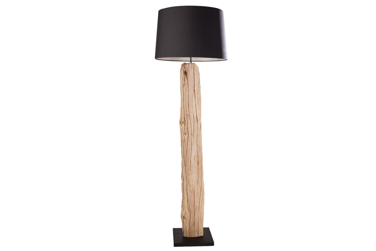 Stehlampe ROUSILIQUE 180cm Treibholz schwarz