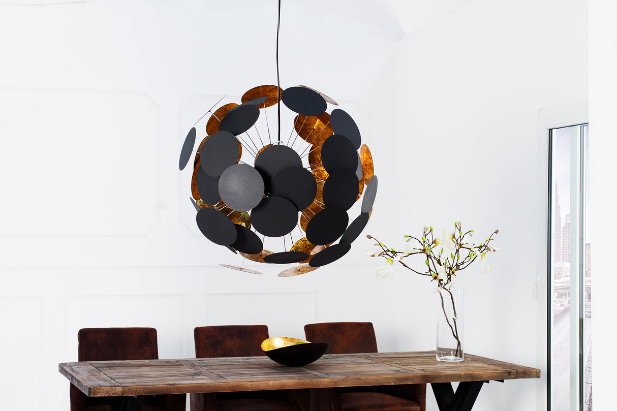 Pendant lamp INFINITY HOME 70cm black gold