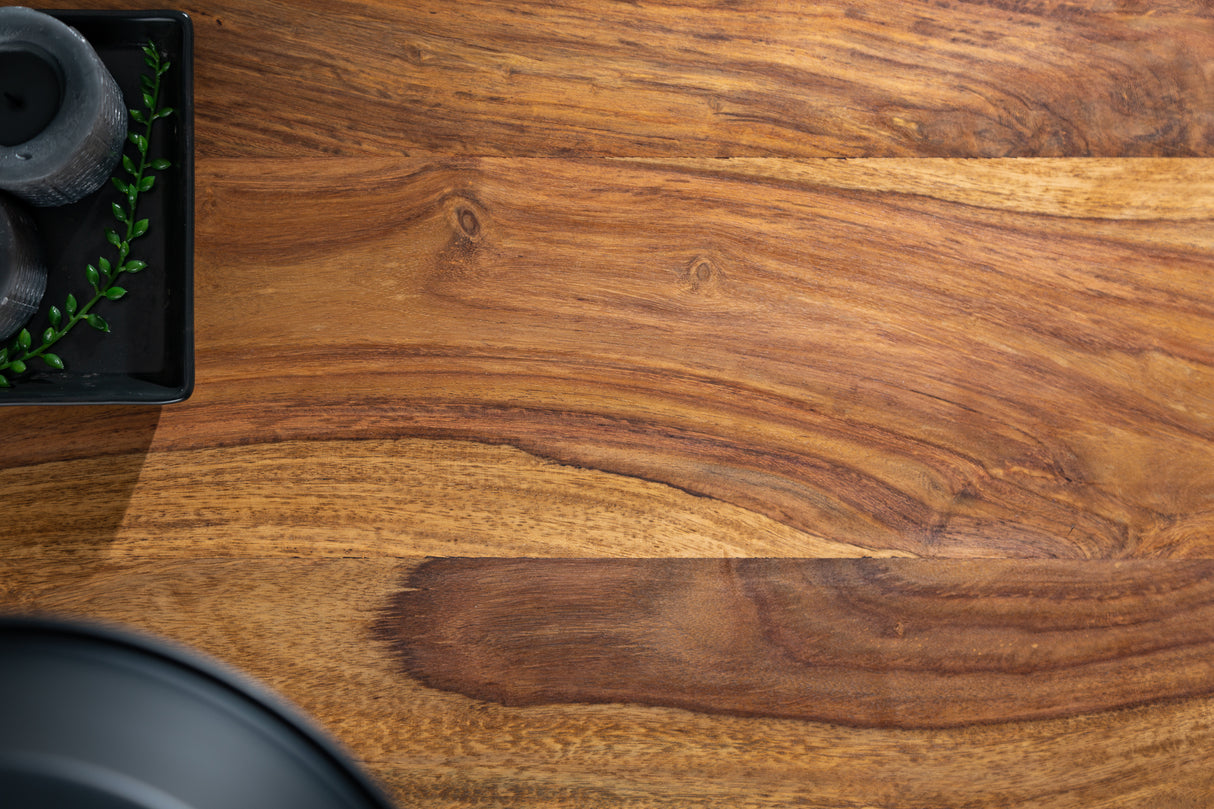 Couchtisch ELEMENTS 55-65cm 2er Set Sheesham Holz