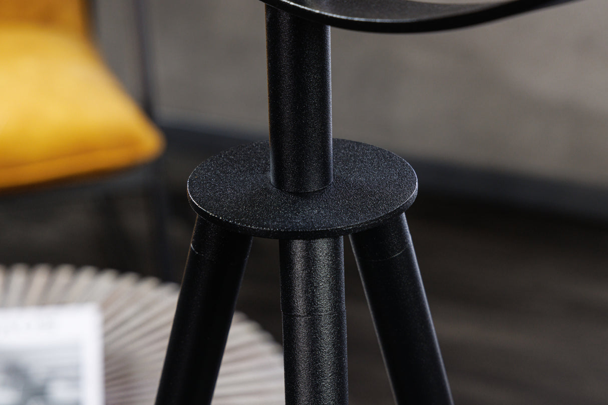 Floor lamp STUDIO 145cm black silver