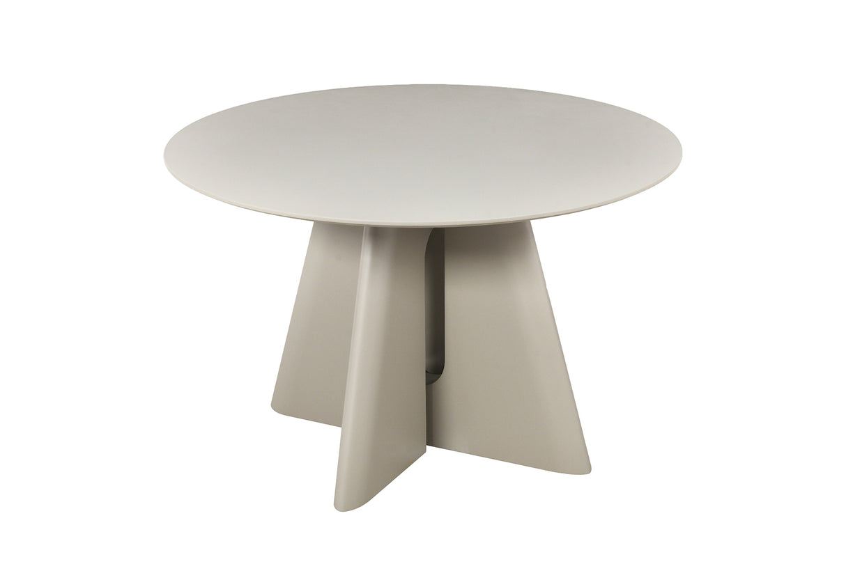 Dining table ORGANIKO 120cm round greige beige