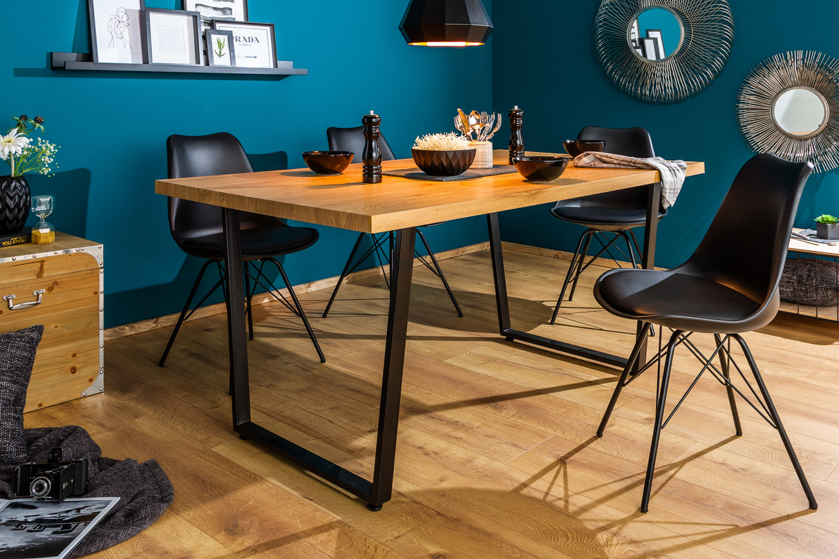 Dining table LOFT 160cm oak natural