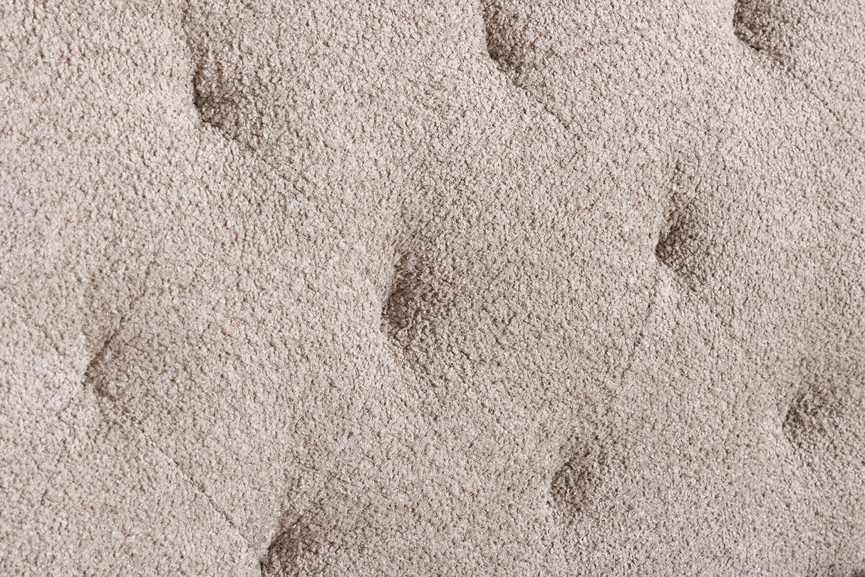 Schlafsofa MAISON BELLE AFFAIRE 220cm Bouclé Greige