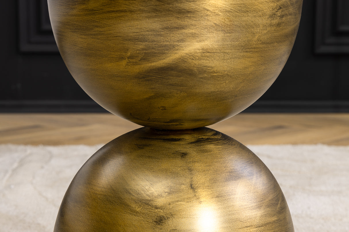 Vase SANDGLASS XL 70cm Eisen Messing