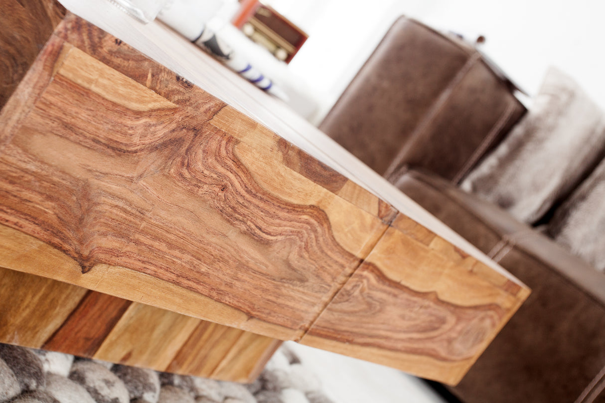 Coffee table BOLT 70cm sheesham wood