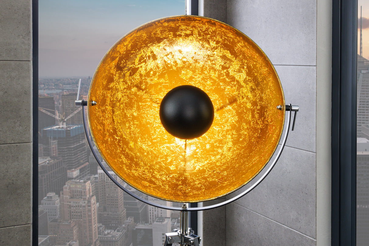 Stehleuchte BIG STUDIO 170cm schwarz gold