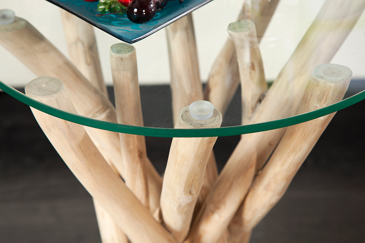 Beistelltisch DRIFTWOOD 35cm Gestell ohne Glasplatte