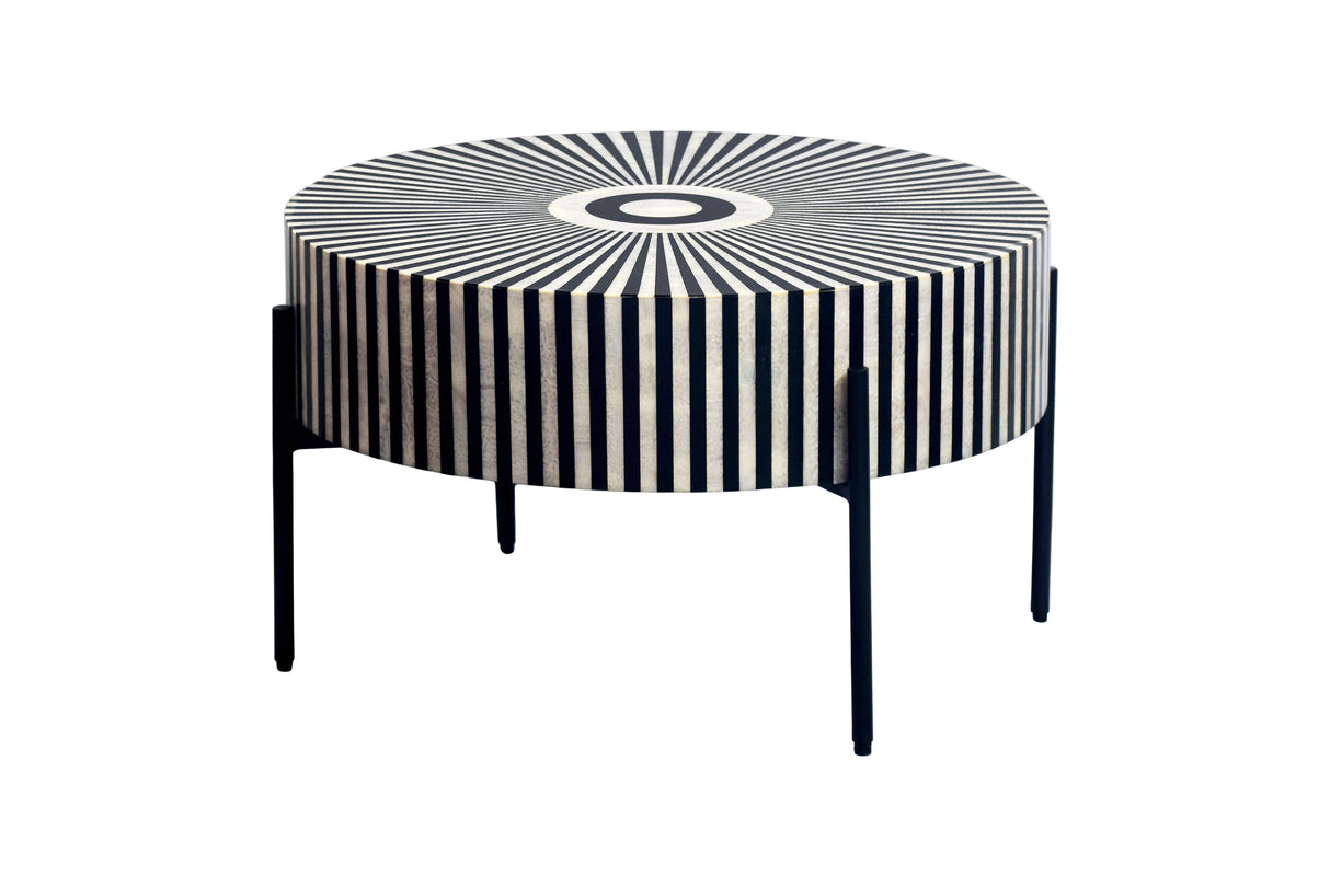 Couchtisch Knocheneinlage HAMONY NATURE 65cm