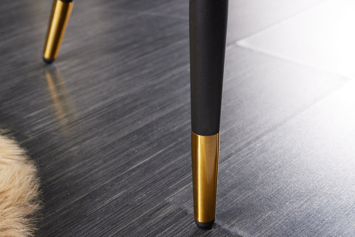Bank PARIS 160cm Samt senfgelb
