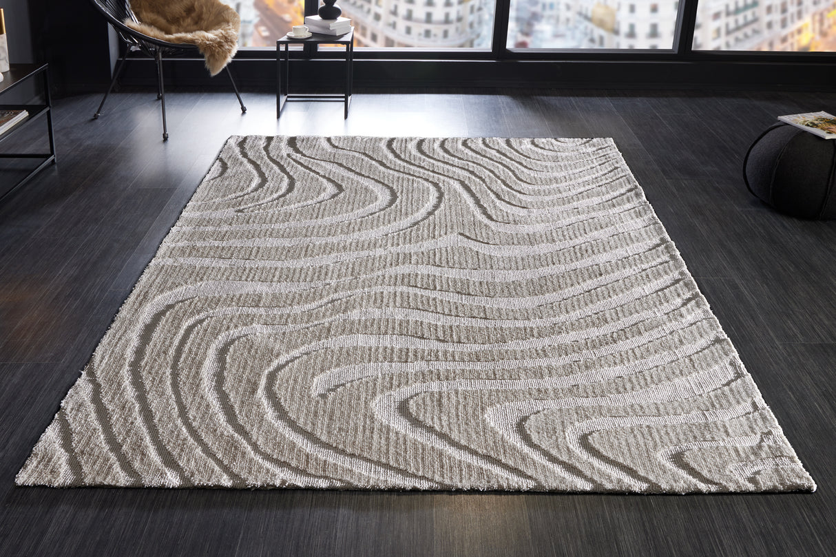 Teppich WAVE 170x240cm grau
