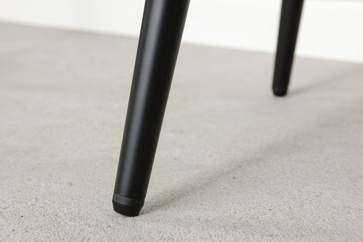 Bar stool MILANO 75cm velvet brown