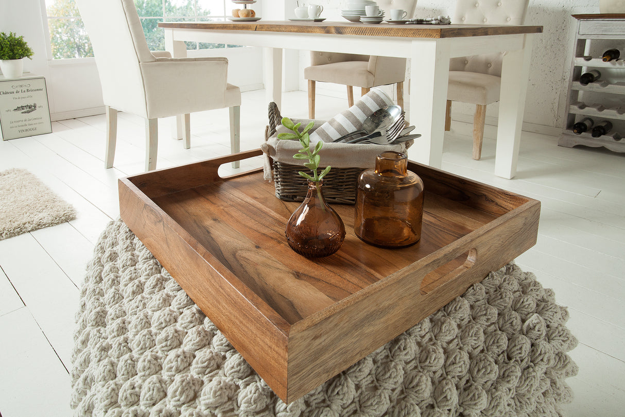 Tray CIANO 40cm acacia wood w/o frame