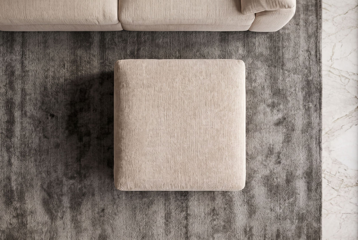 Stool SOHO 100cm chenille beige