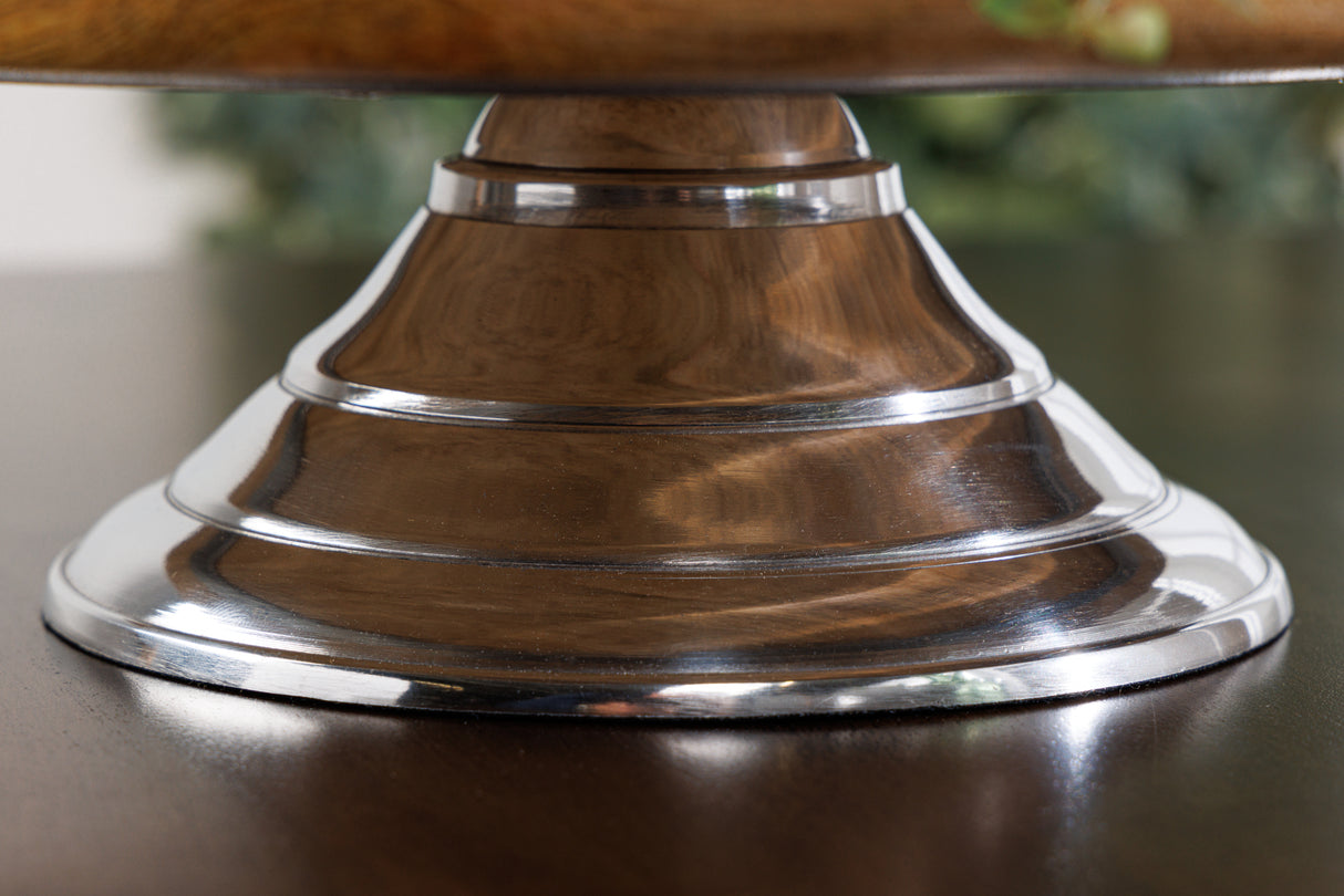 Decoration etagere PURE NATURE 70cm 3 trays mango wood