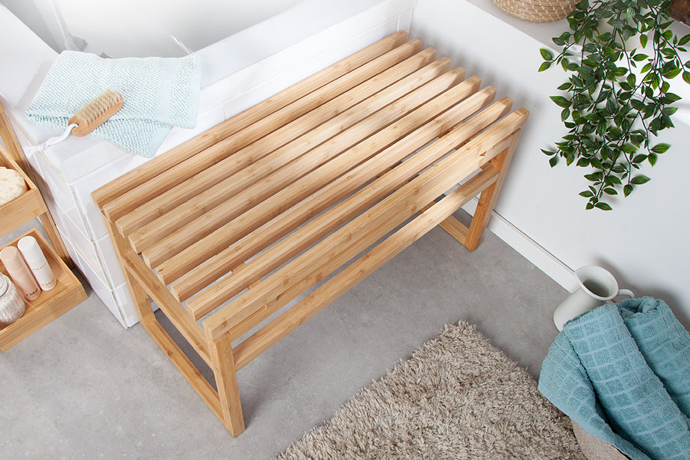 Bench LAGOON SPA 75cm bamboo natural
