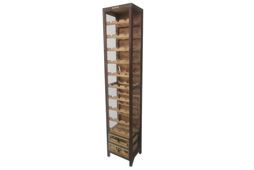 Weinregal BODEGA 190cm Kiefer Natur