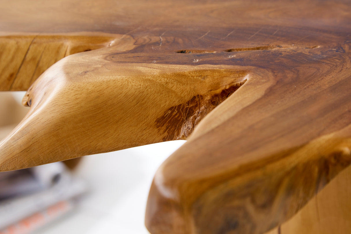 Beistelltisch ROOT 60cm massives Teakholz