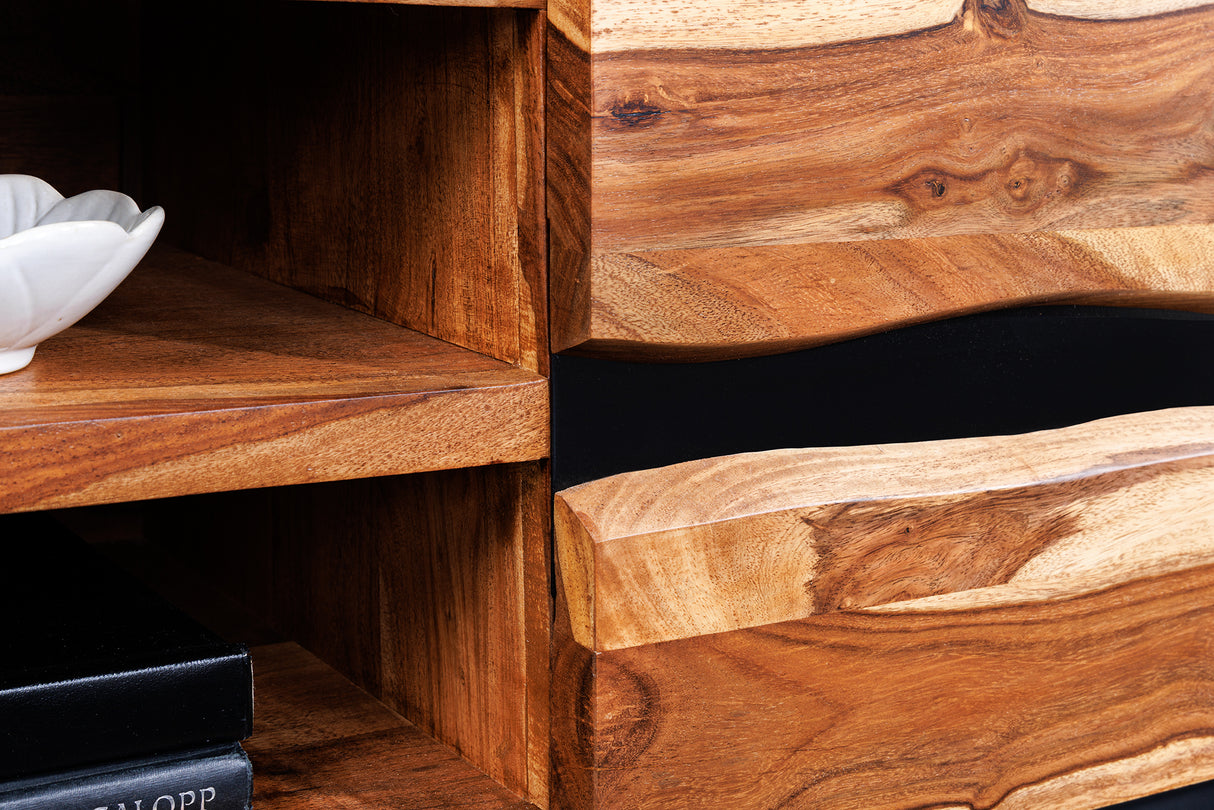 TV-Board AMAZONAS 160cm hängendes Sheesham-Holz
