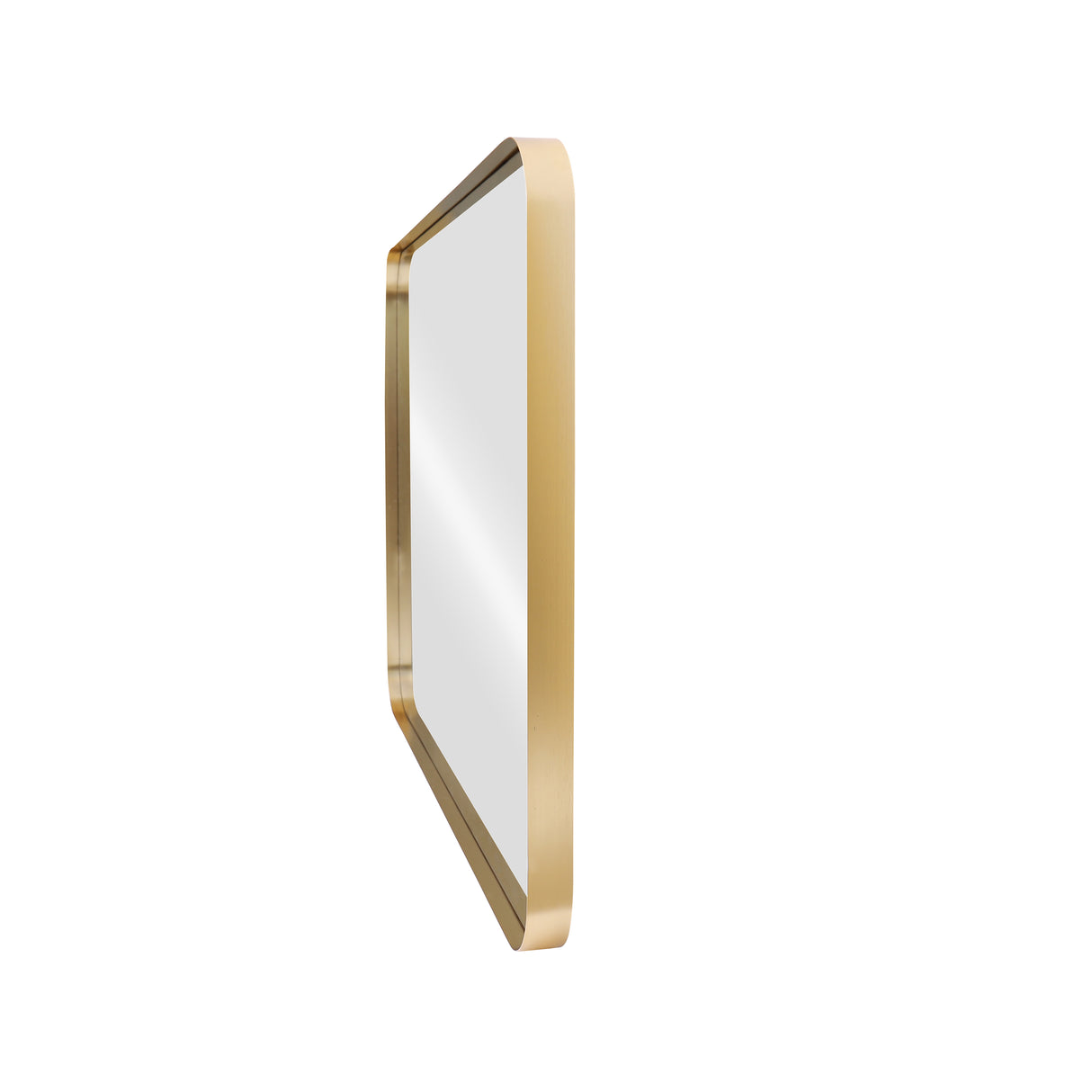 Wandspiegel AMSTERDAM 100 cm Aluminium Gold