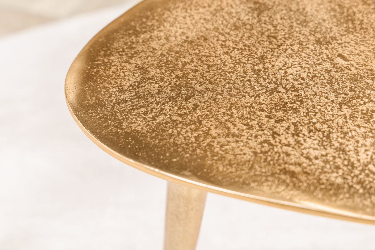 Couchtisch ELEMENTS 2er Set gold