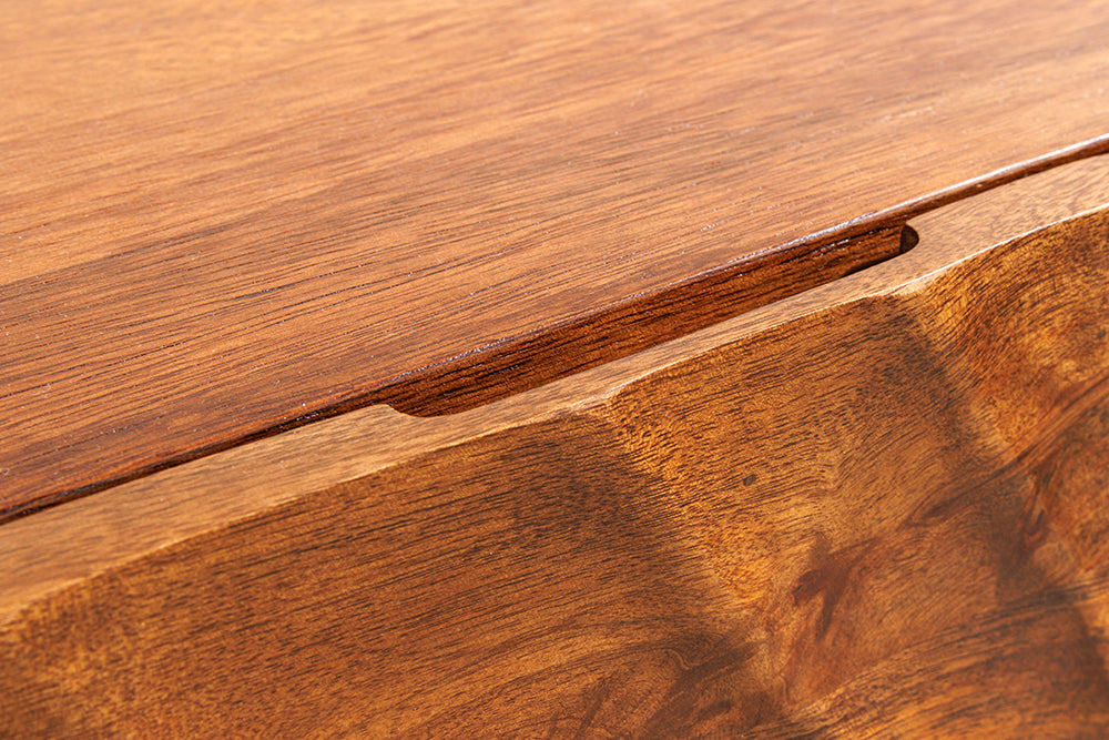 TV-Board SCORPION 200cm Hänge-Lowboard Mangoholz braun