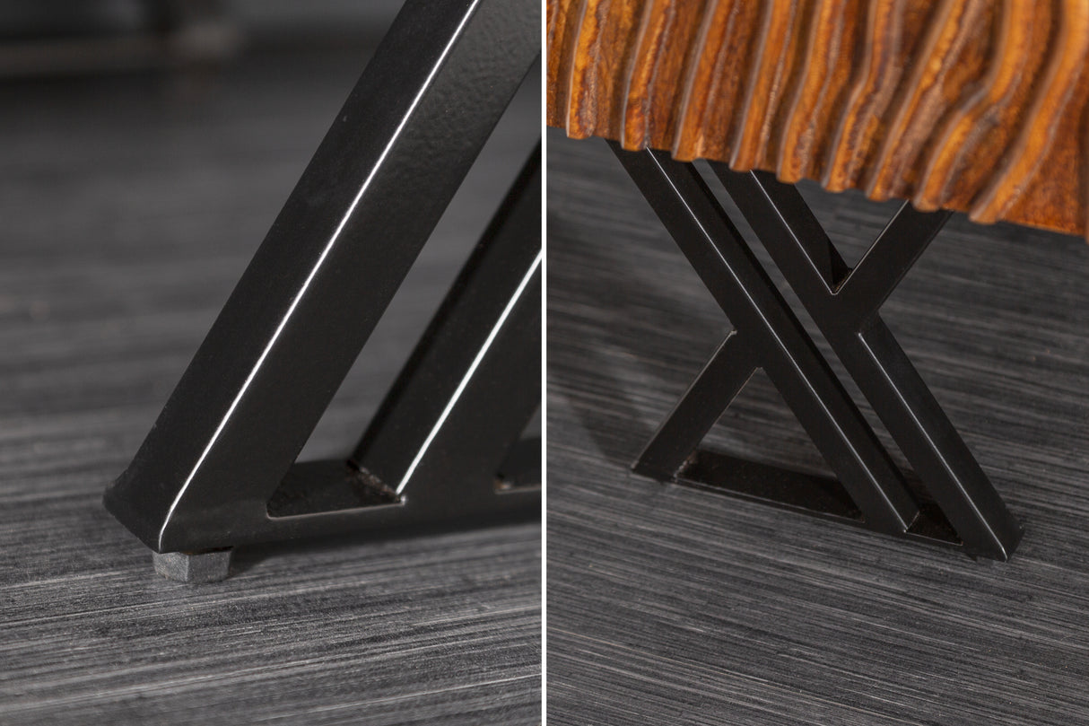 Sideboard FLUID 160cm 3D mangobraun