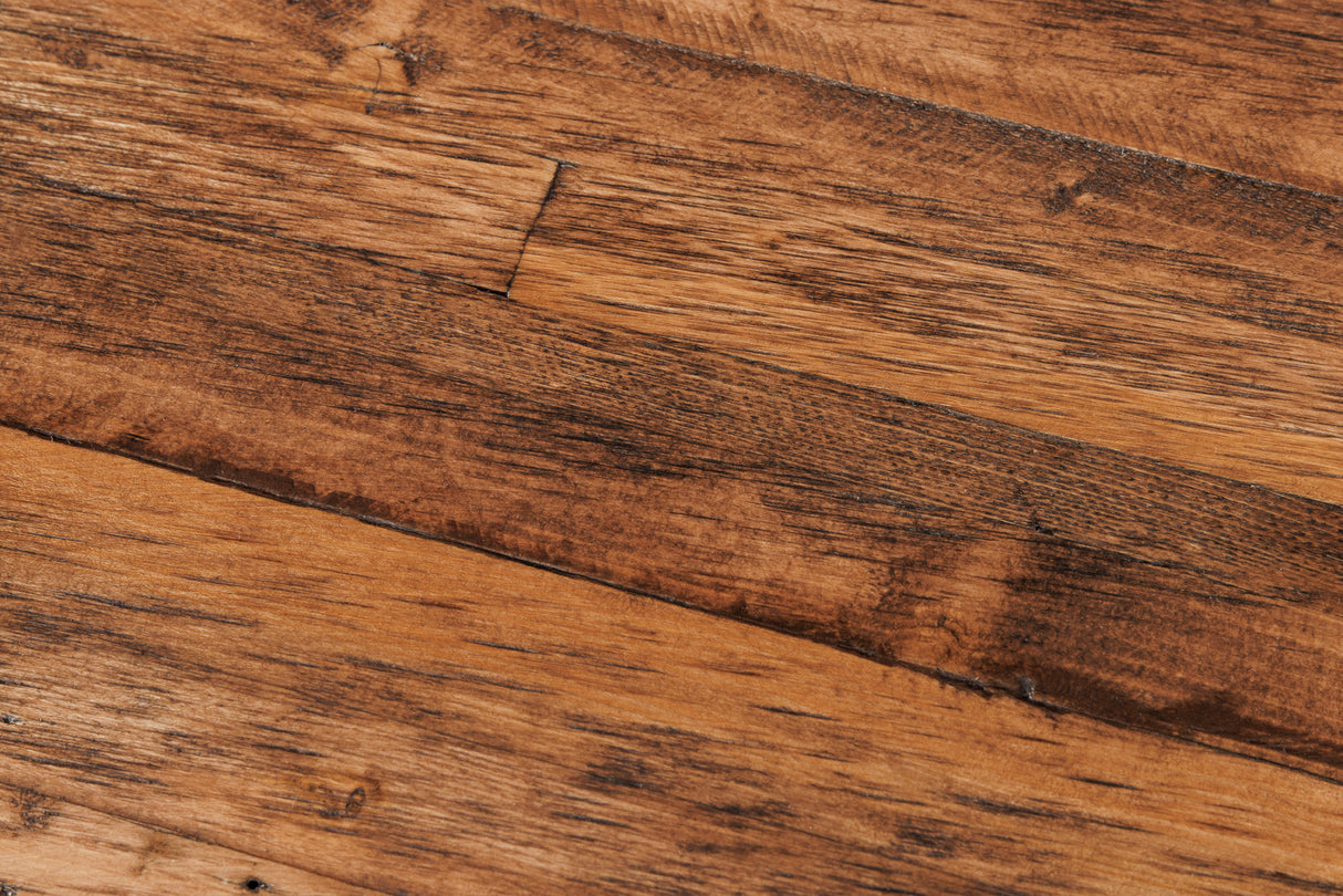 Dining table GOLIATH 210cm pinewood natural black