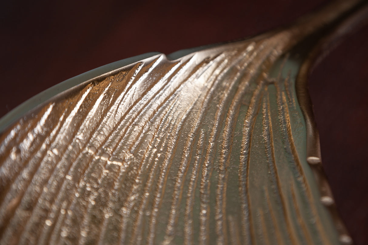 Bowl LEAF 64cm gold