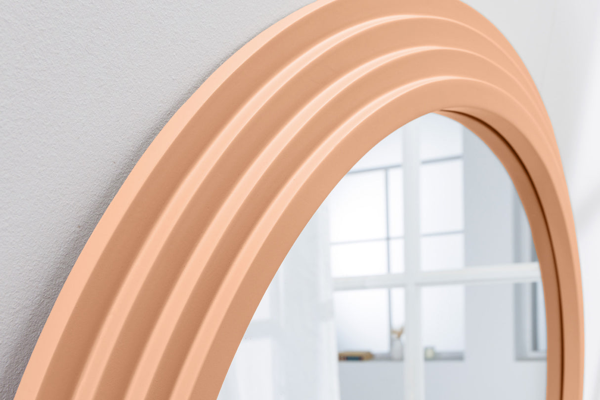 Wandspiegel WAVE 160cm apricot