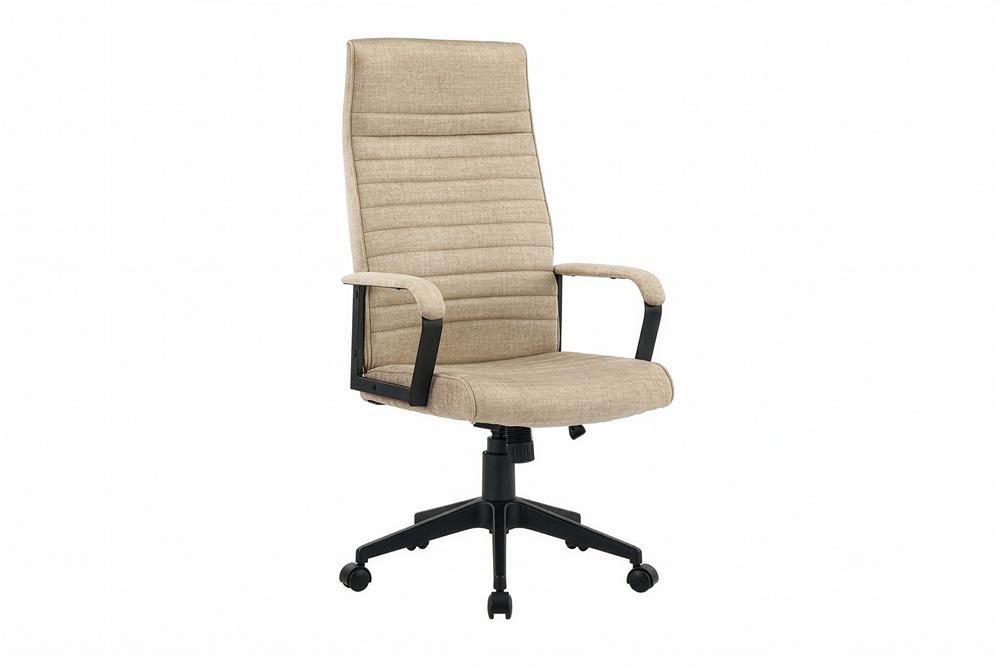 Office chair LAZIO 49-59cm w/ tilt function vogue velour velvet beige