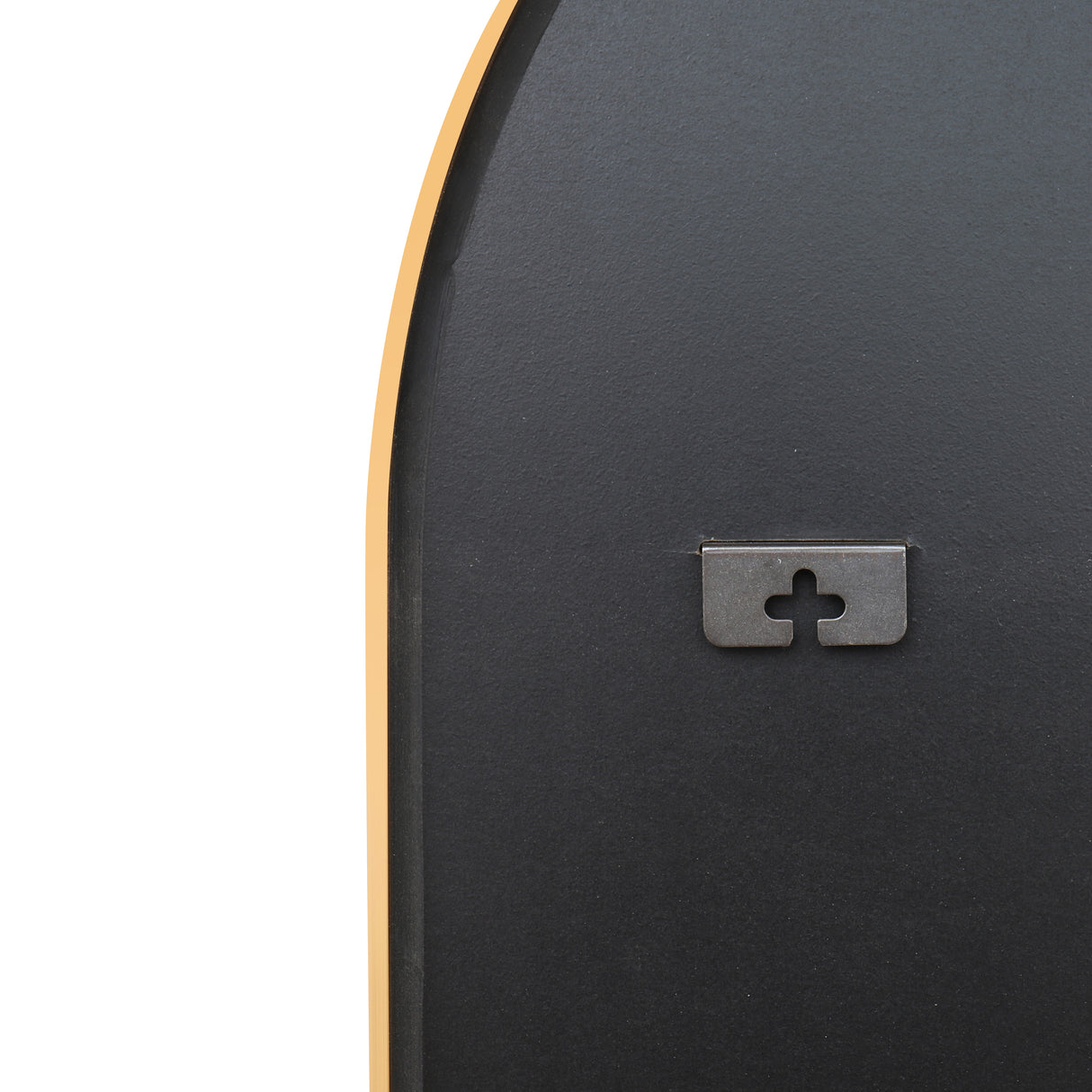 Wandspiegel ARCA 90 cm Aluminium Gold