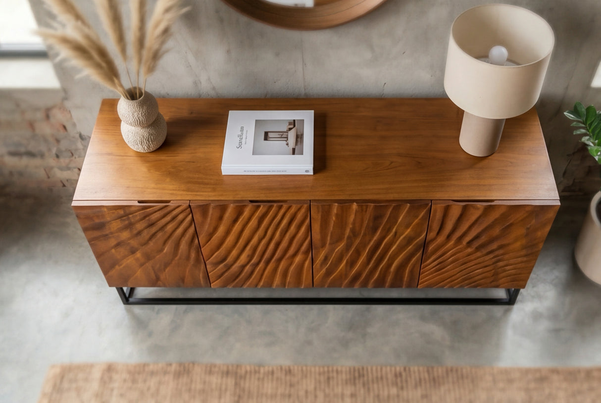 Sideboard SCORPION 180cm 3D mango brown