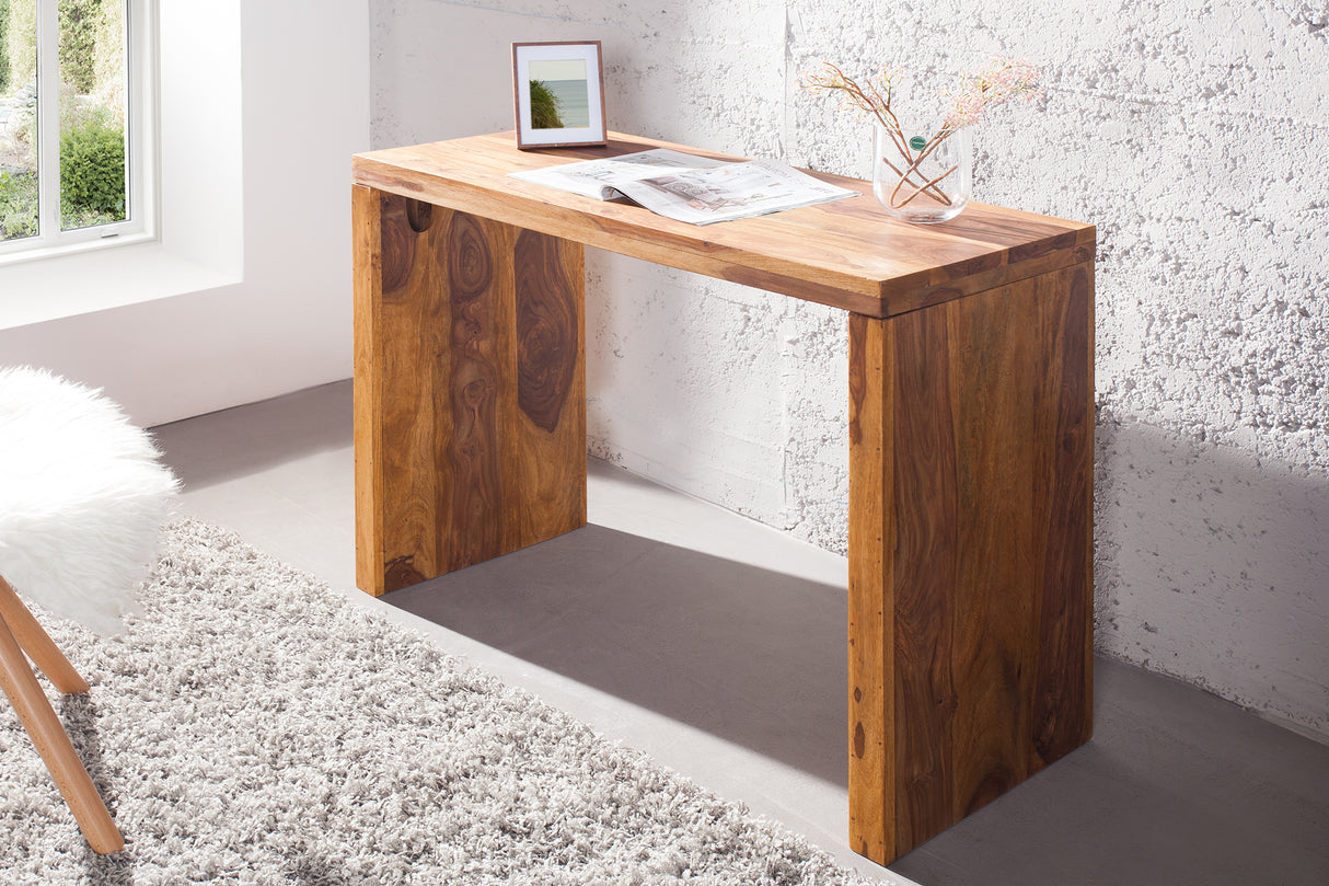 Bürotisch Konsole MAKASSAR 100cm Palisanderholz
