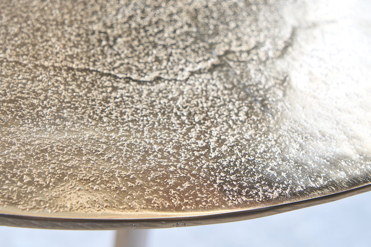 Beistelltisch ELEGANCE 60cm handgefertigt gold
