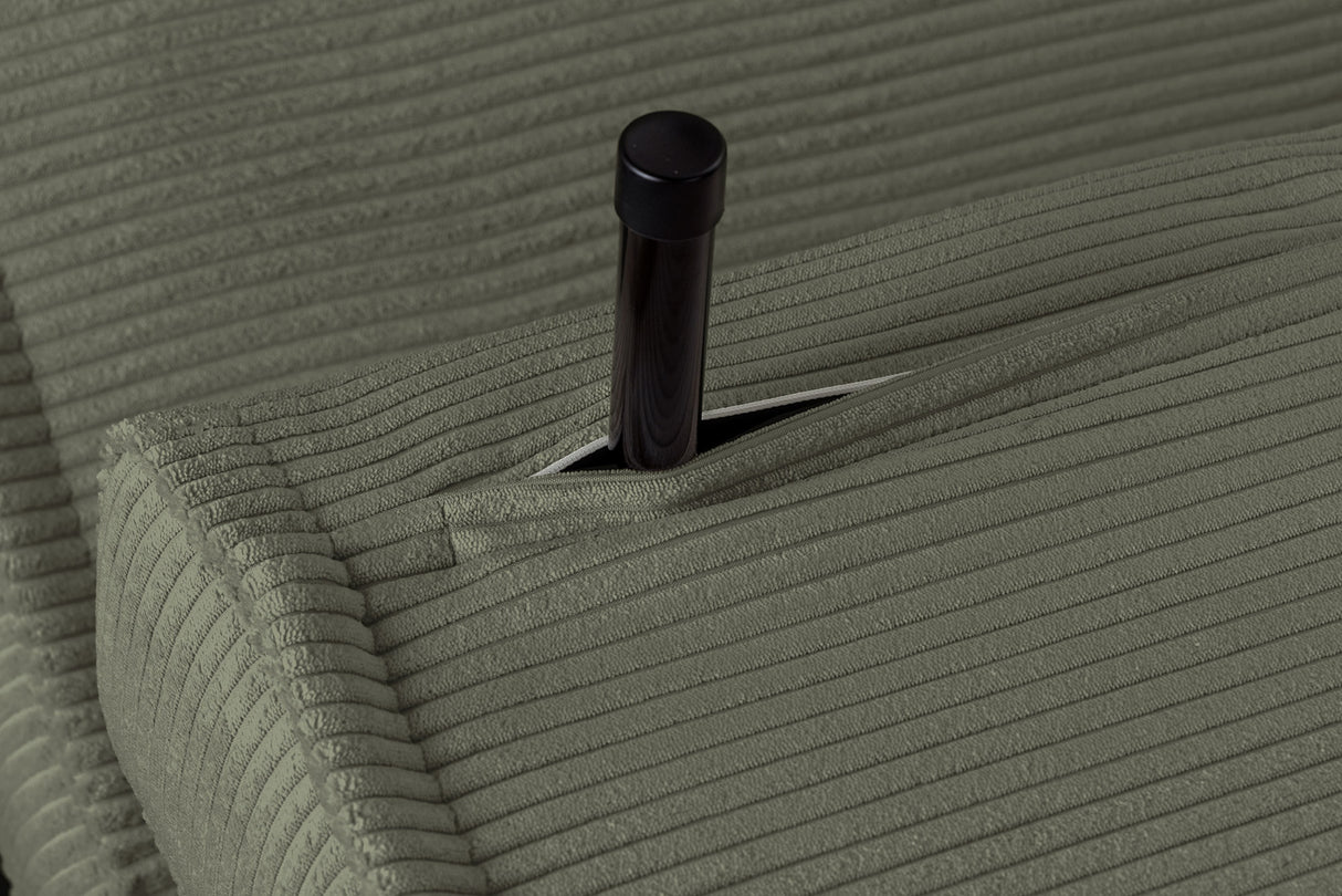 Sleeping chair SMART MULTIFUNCTION 140cm cord green