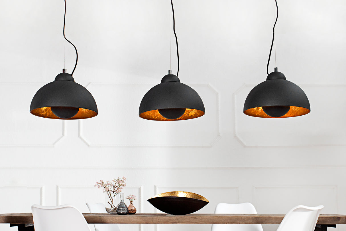 Pendant lamp STUDIO 3s black gold